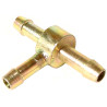 Raccord d'essence métallique en T diamètre 6mm