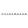 emblème VOLKSWAGEN de face arrière Combi Split jusqu'en 1967