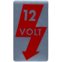 autocollant de montant de porte 12V