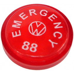 pastille de bouton d'interrupteur de warning à partir de 1968