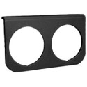 support noir sous tableau de bord de manomètre diamètre 67mm 2 trous