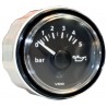 anomètre pression huile 0-5 bars 52mm fond noir VDO