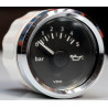 anomètre pression huile 0-5 bars 52mm fond noir VDO