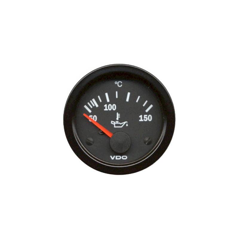 Manomètre température huile 50-150° diamètre 52mm VDO