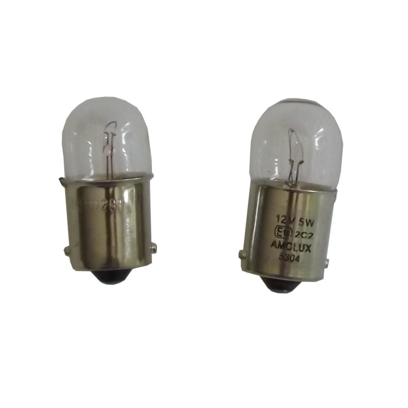2 Ampoules 12 volt 5W