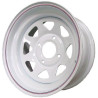 Jante TRIANGULAR 7x15" blanche 4x130 ET -10