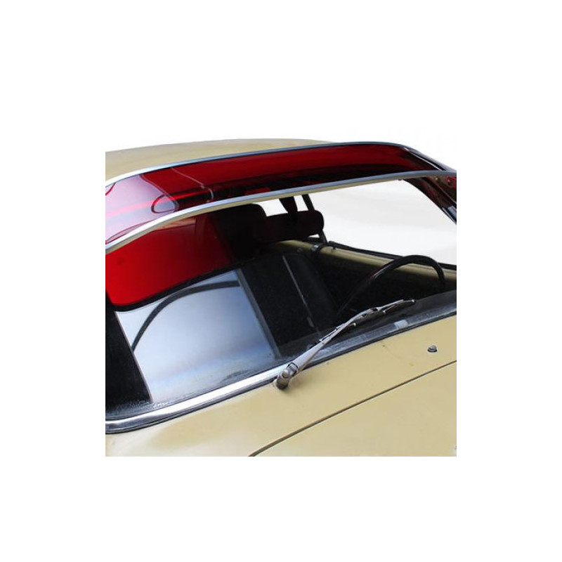 Pare-soleil rouge plexi Karmann-Ghia