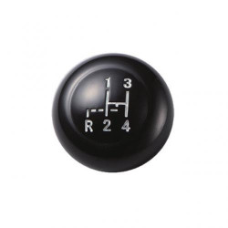 Bouton levier de vitesse 12mm noir Vintage Speed