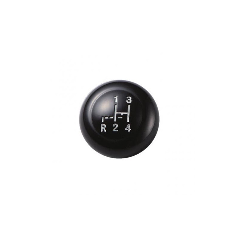 Bouton levier de vitesse 12mm noir Vintage Speed