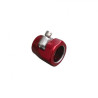 Raccord aviation rouge pour Tuyau renforcé