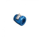 Raccord aviation bleu Tuyau huile renforcé