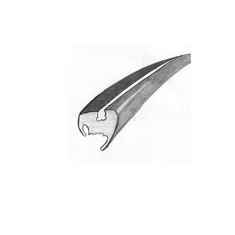 Joint pare-brise Cal-look Cox cabriolet de 1965 à 1972