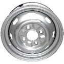 Jante type origine peinte en gris 4,5x15" 4x130 ET 34