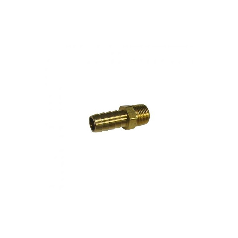 Raccord droit annelé 3/8'