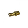 Raccord droit annelé 3/8'