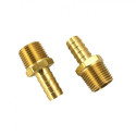 Raccords cuivre droits pour radiateur externe d'huile 1/2" La paire