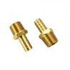 Raccords cuivre droits pour radiateur externe d'huile 1/2" La paire