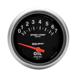 Autometer pression d'huile 67mm
