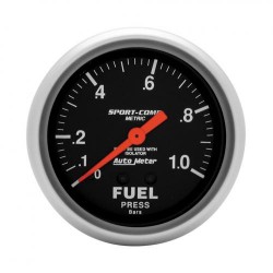 Autometer pression d'essence 67 mm