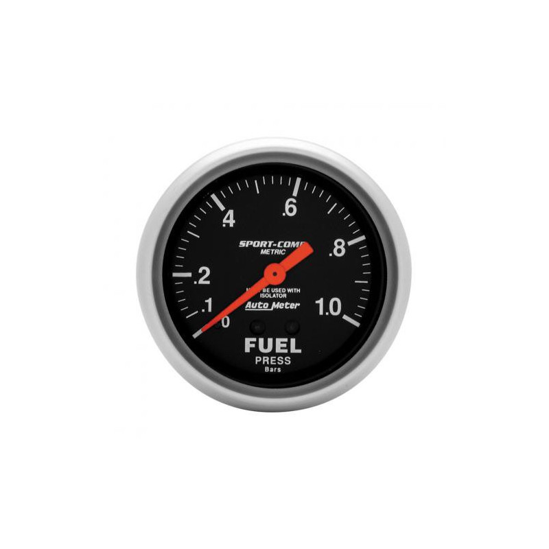 Autometer pression d'essence 67 mm