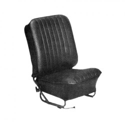 Housses de sièges noire de 08/1954 à 07/1955 Qualité supérieure
