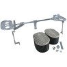 Tringlerie et Filtres Oval CBPerf Pipes Droites