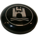 Bouton de claxon Wolfsburg de 1960 à 1971 blanc