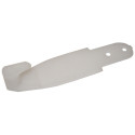 Cochet de clip de ceinture blanc
