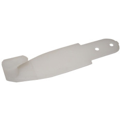 Cochet de clip de ceinture blanc