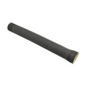 Tuyau chauffage droit 60 mm noir