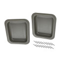 Bac panneaux de porte avant PVC gris Combi split de 1955 à 1960
