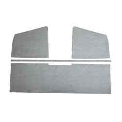 Panneaux protection ciel de toit pick-up simple cabine plastiquex gris Combi split de 1955 à 1967