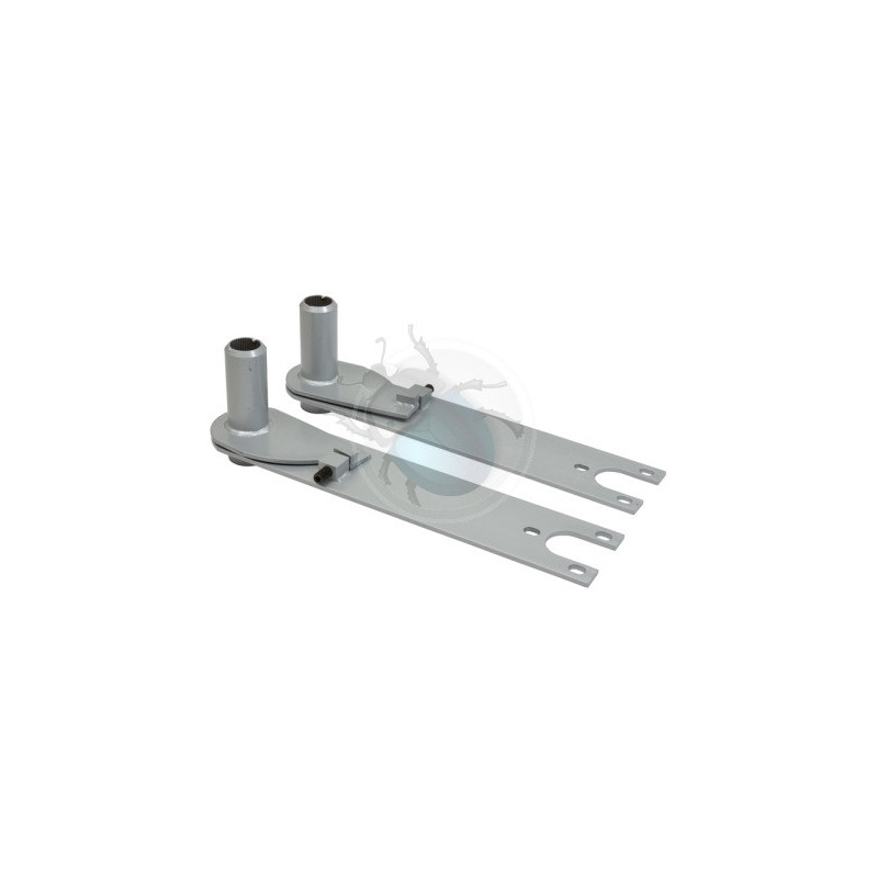Lames de suspension réglables pour train arrière à trompettes de 1949 à 1959