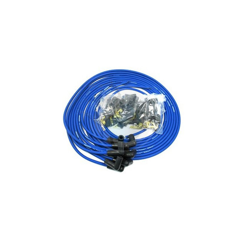 Cables de bougies pertronix 7 mm bleu