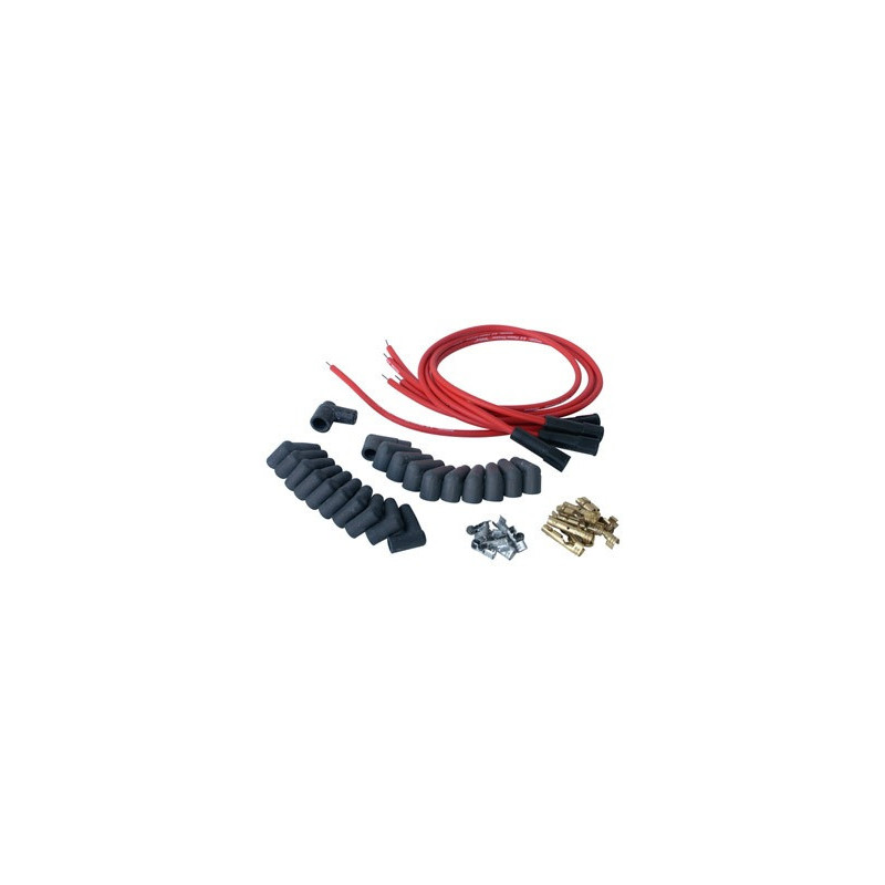 Cables de bougies pertronix 8 mm rouge