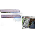Visière vitre porte chrome jusqu'en 1967 la paire