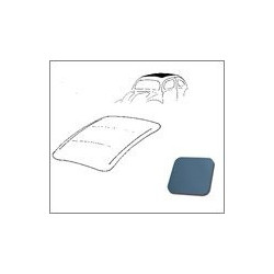 Toile de découvrable vinyl de 1957 à 1963 gulf-blue