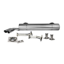 Echappement, Vintage Speed Abarth sans préchauffage inox Type 3