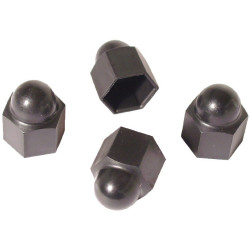 Caches écrou noir origine Big  set de 4