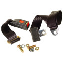 Ceinture de sécurité statique 2 points avant arrière homologuée