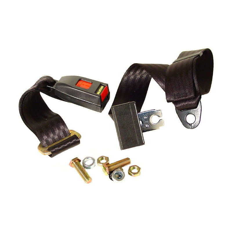 Ceinture de sécurité statique 2 points avant arrière homologuée