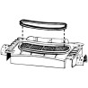 Joint boitier ventilation grille capot