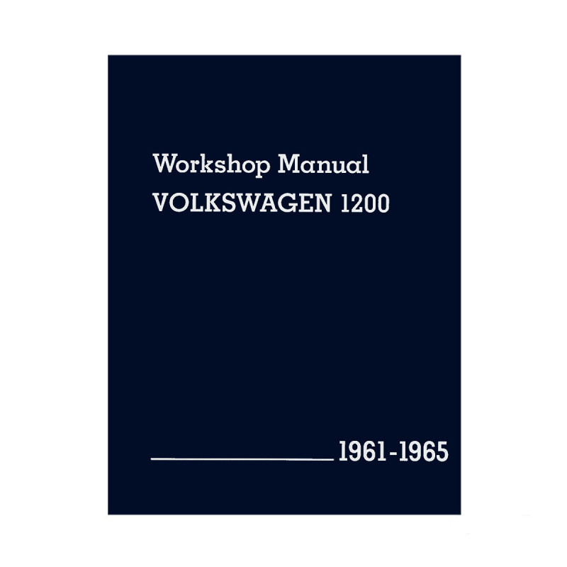 Manuel atelier vw usa Cox et Kg de 1961 à 1965