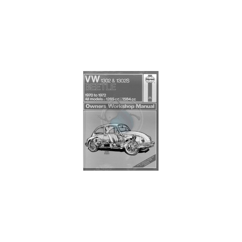 Haynes vw Coccinelle 1302 & 1302 s de 1970 à 1972