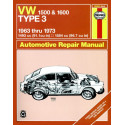 Haynes vw Type 3 1500-1600 de 1963 à 1973