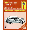 Haynes vw Type 3 1500-1600 de 1963 à 1973
