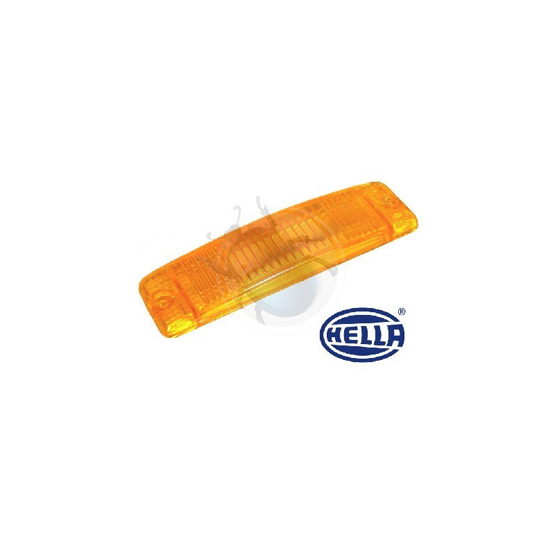 Verre clignotant  orange à partir de 1975 Hella