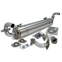 Echappement Vintage Speed avec préchauffage inox 181