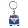 Portes-clés avec design de la légendaire VW Combi T1 bleu