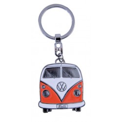 Portes-clés avec design de la légendaire VW Combi T1 orange
